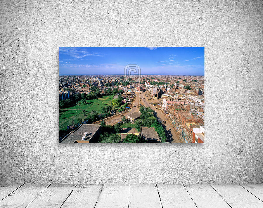 Pakistan.Lahore aerial view Wall Preview