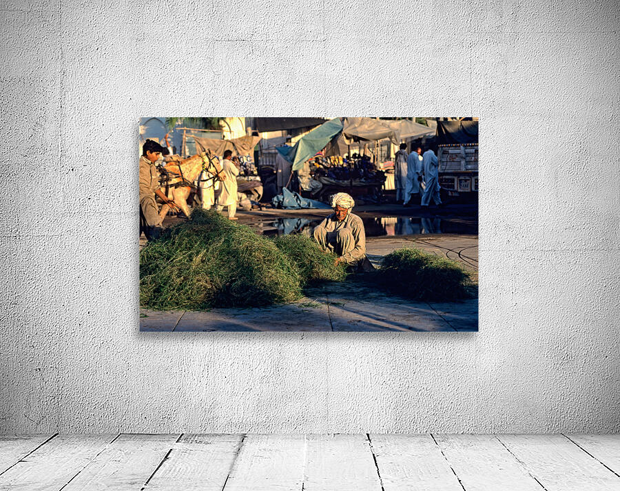 Pakistan. The street market in Lahore Wall Preview