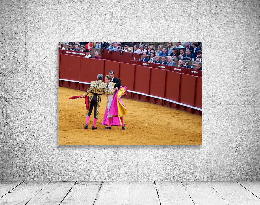 ANDALUSIA SPAIN. Bullfight in Seville Arena Wall Preview