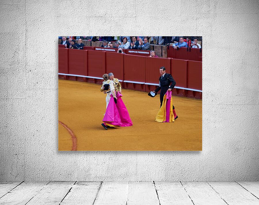 ANDALUSIA SPAIN. Bullfight in Seville Arena Wall Preview