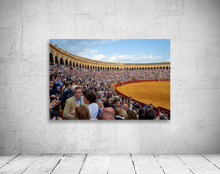 ANDALUSIA SPAIN. Bullfight in Seville Arena Wall Preview