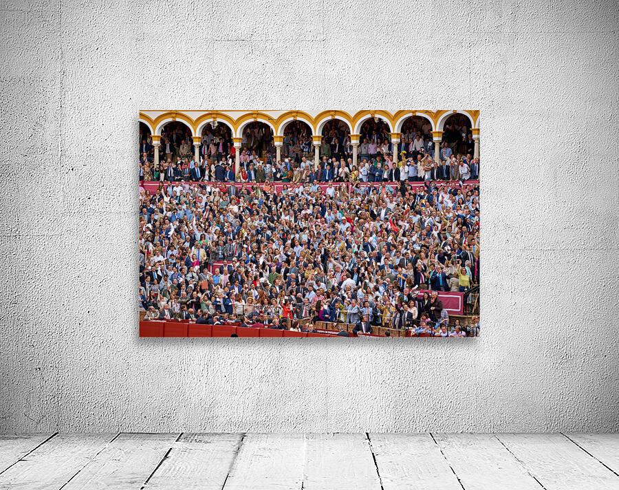 ANDALUSIA SPAIN. Bullfight in Seville Arena Wall Preview