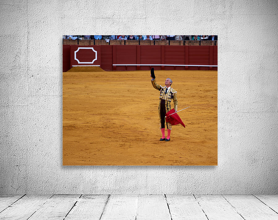ANDALUSIA SPAIN. Bullfight in Seville Arena Wall Preview