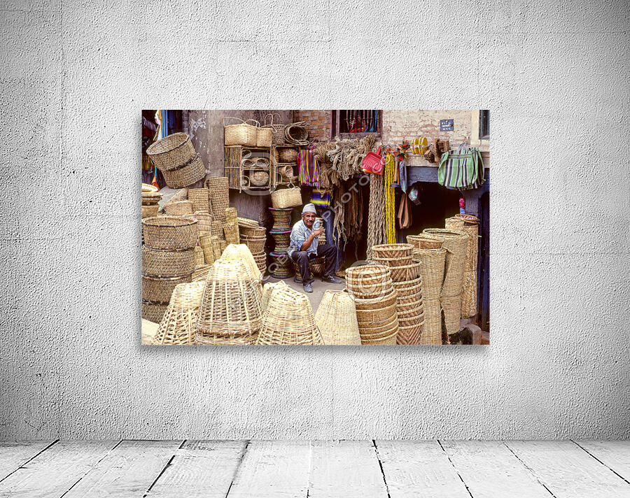 Nepal. Kathmandu. Wall Preview