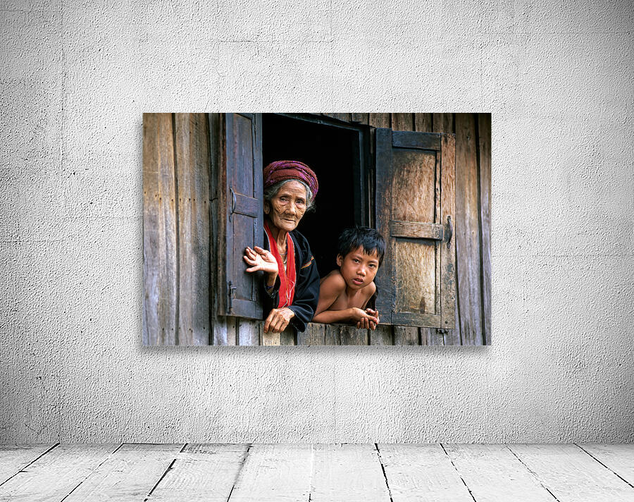 MYANMAR. Life in Kalaw village Wall Preview