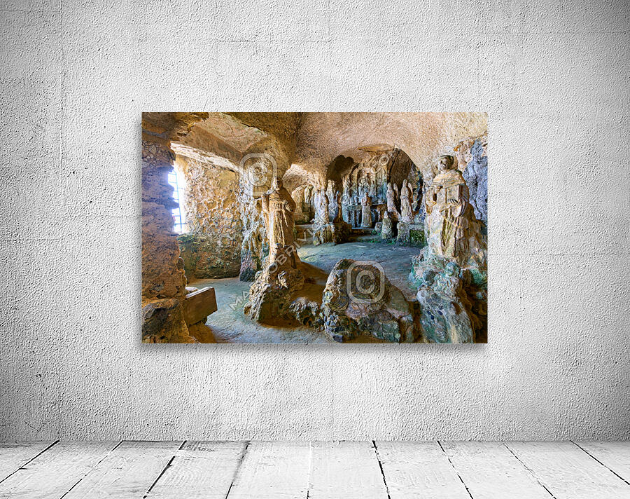Pizzo Calabro. Calabria Italy. The cave church of Piedigrotta. Wall Preview