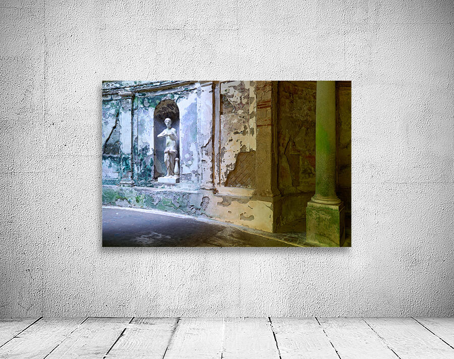 Caserta Campania Italy. The Royal Palace. The Cryptoporticus at the Bath of Venus Wall Preview