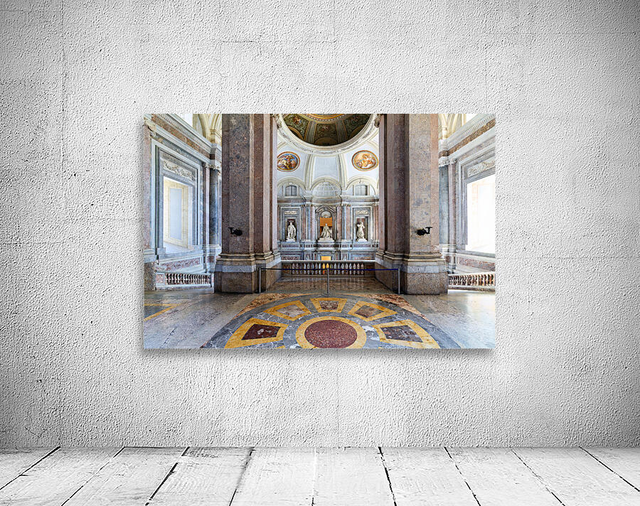 Caserta Campania Italy. The Royal Palace. The upper vestibule Wall Preview