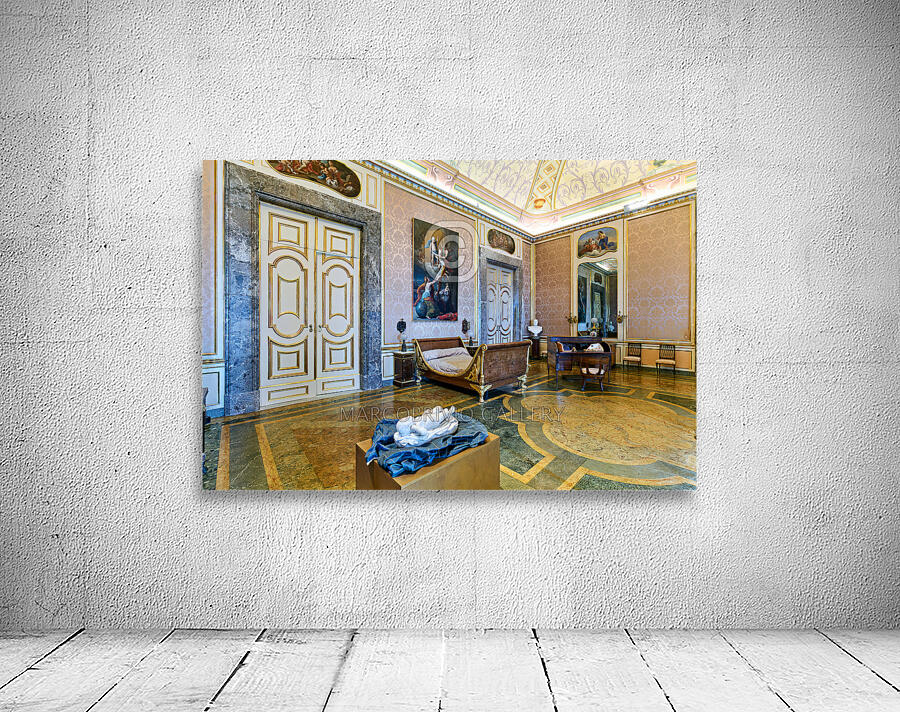 Caserta Campania Italy. The Royal Palace. The apartment of Queen Maria Carolina Wall Preview