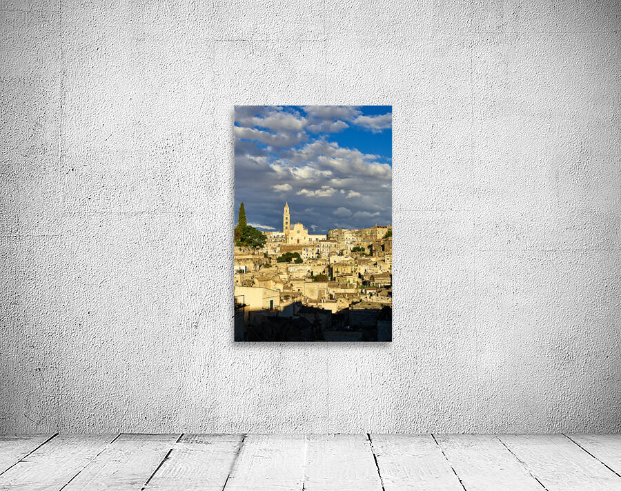 Matera Basilicata Italy. Cityscape. I sassi di Matera Wall Preview