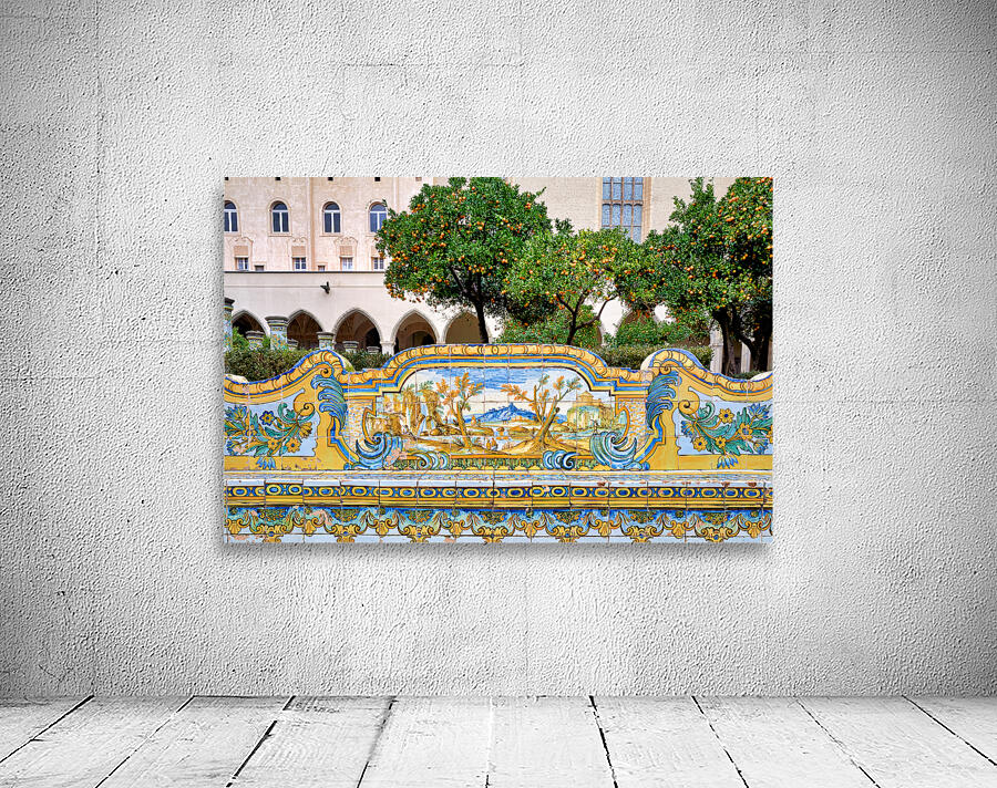 Naples Campania Italy. The Real Teatro di San Carlo Royal Theatre of Saint Charles Wall Preview