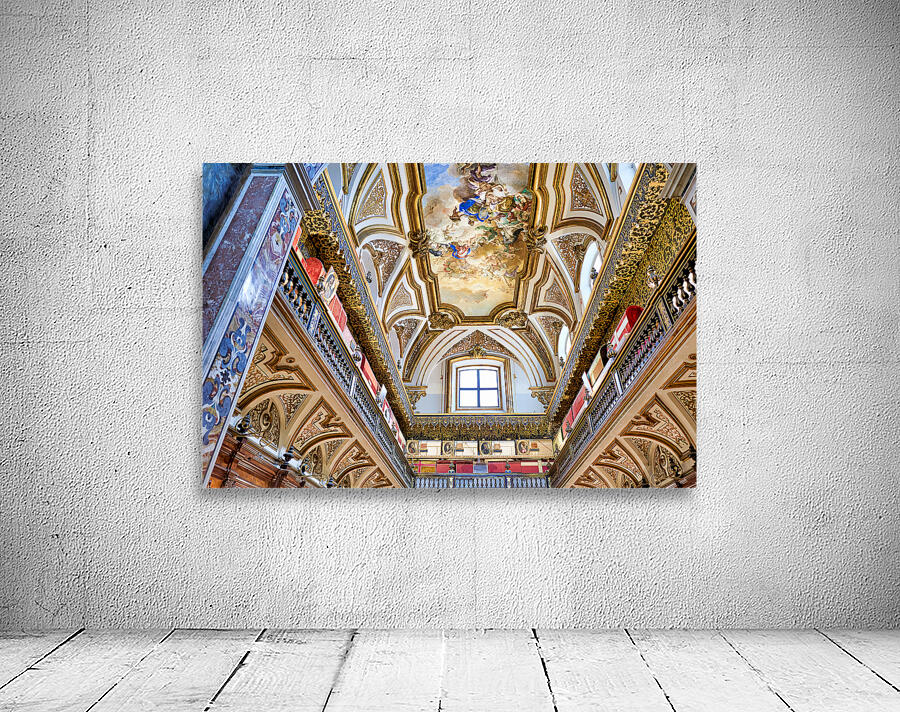 Naples Campania Italy. The Sacred Relics Chamber the “Treasure Chamber” in San Domenico Maggiore a Gothic Roman Catholic church and monastery Wall Preview