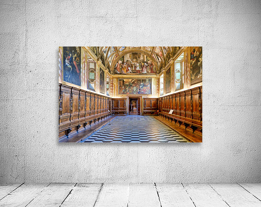 Naples Campania Italy. The Certosa di San Martino Charterhouse of St. Martin is a former monastery complex now a museum Wall Preview