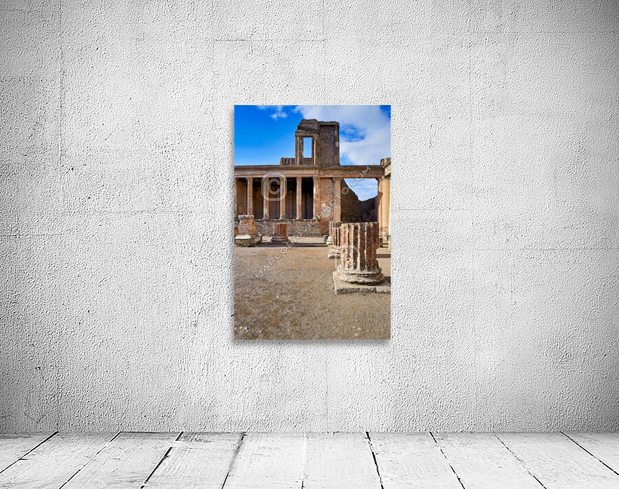 Naples Campania Italy. Pompeii was an ancient Roman city Wall Preview