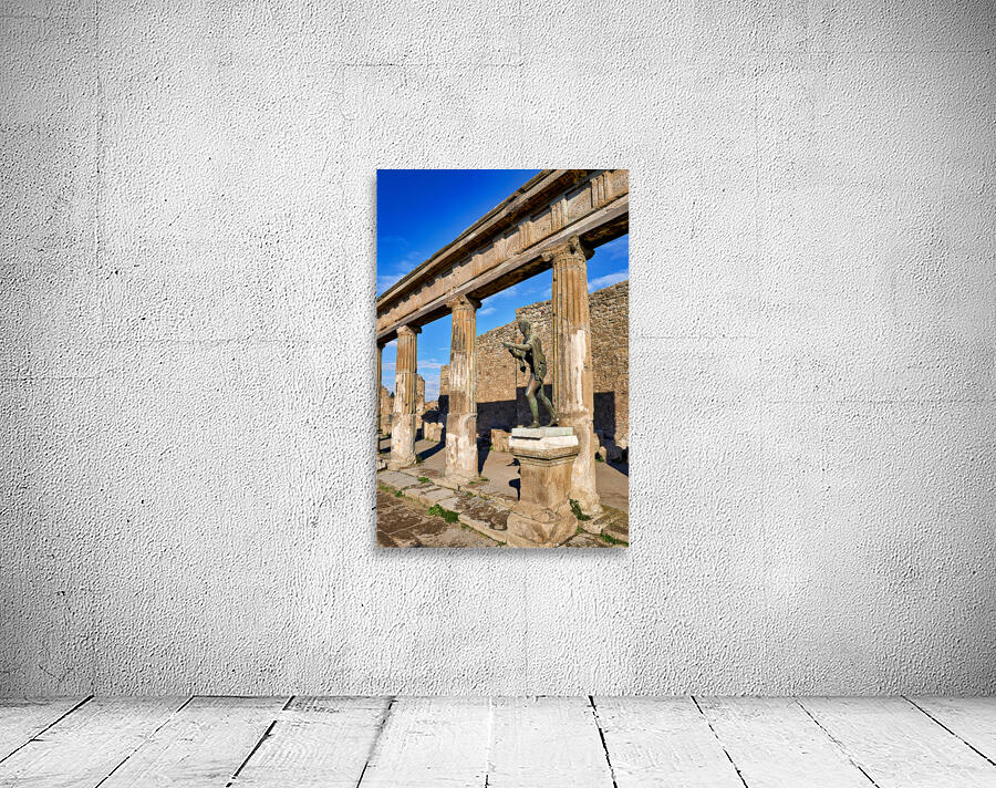 Naples Campania Italy. Pompeii was an ancient Roman city Wall Preview