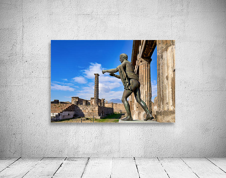 Naples Campania Italy. Pompeii was an ancient Roman city Wall Preview