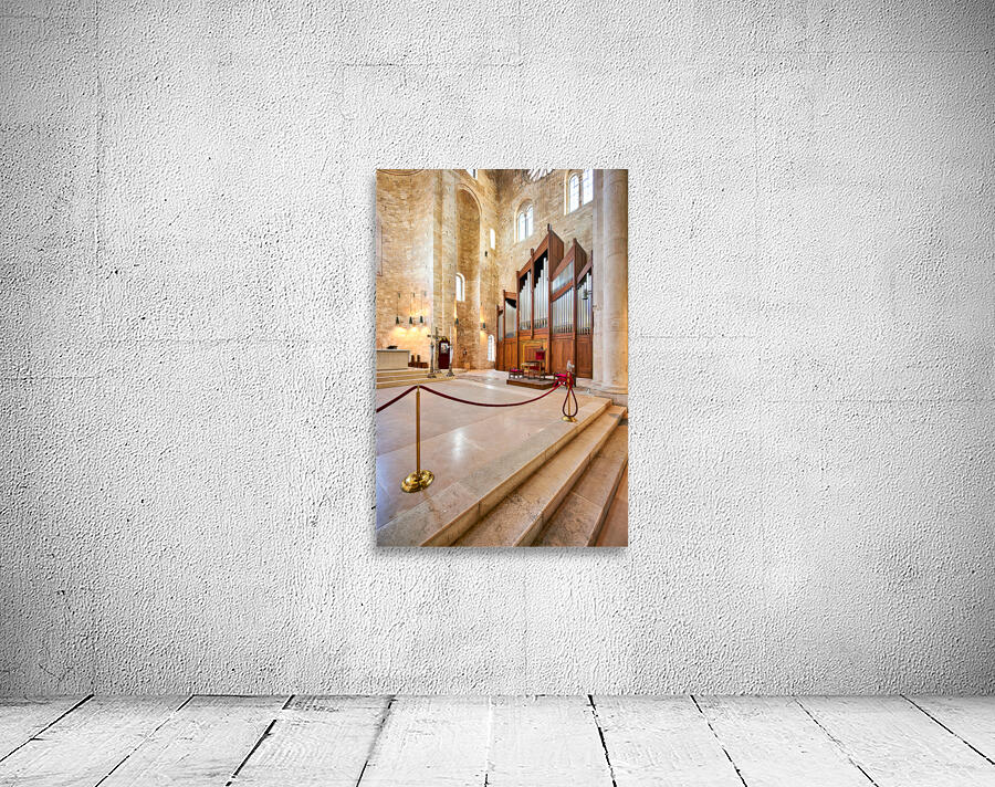 Apulia Puglia Italy. Trani. Basilica Cattedrale Beata Maria Vergine Assunta dedicated to Saint Nicholas Wall Preview