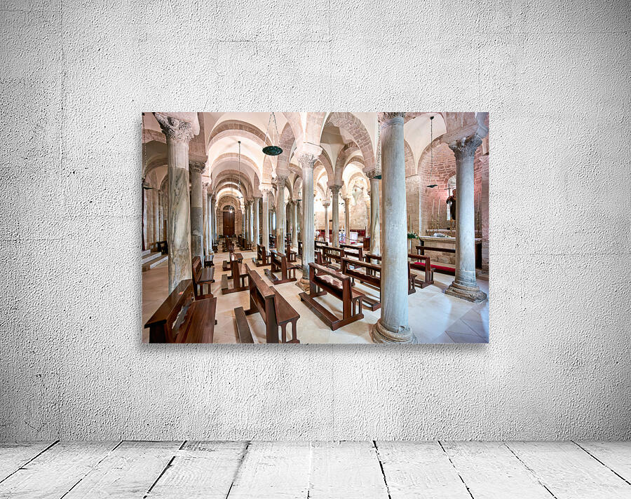 Apulia Puglia Italy. Trani. Basilica Cattedrale Beata Maria Vergine Assunta dedicated to Saint Nicholas Wall Preview