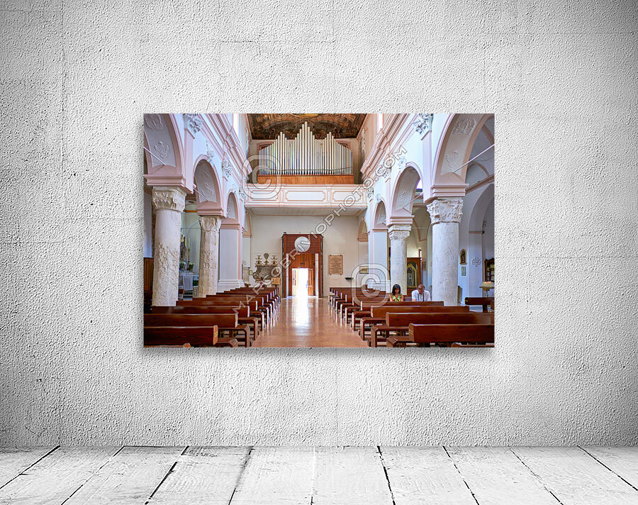Vieste Gargano. Apulia Puglia Italy. The Cathedral Wall Preview