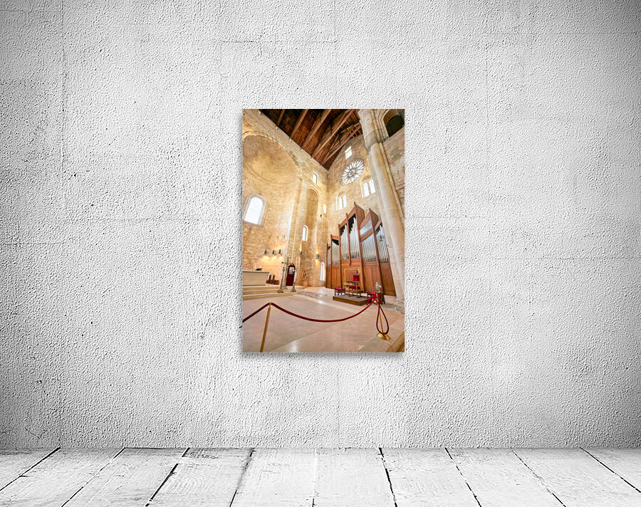 Apulia Puglia Italy. Trani. Basilica Cattedrale Beata Maria Vergine Assunta dedicated to Saint Nicholas Wall Preview