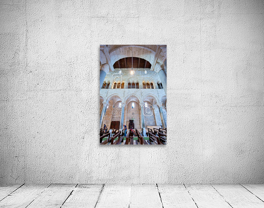 Apulia Puglia Italy. Trani. Basilica Cattedrale Beata Maria Vergine Assunta dedicated to Saint Nicholas Wall Preview