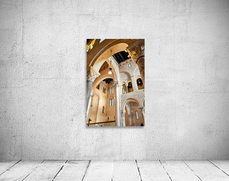 Apulia Puglia Italy. Bari. The Cathedral of Saint Sabinus Wall Preview