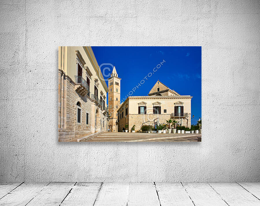 Apulia Puglia Italy. Trani. Basilica Cattedrale Beata Maria Vergine Assunta dedicated to Saint Nicholas Wall Preview