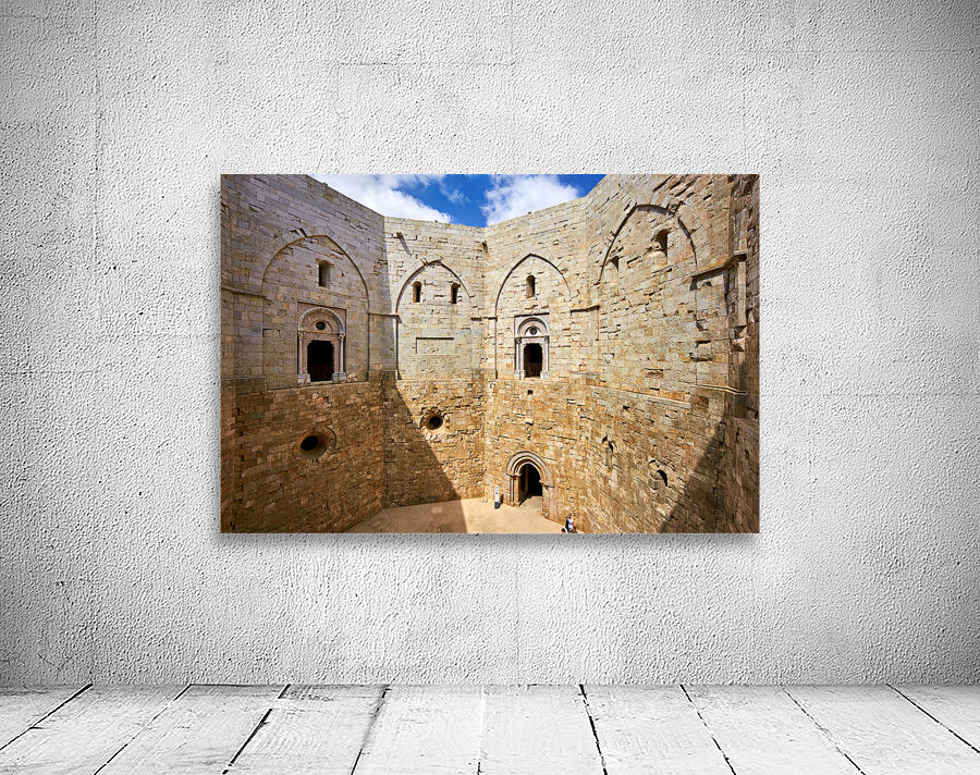 Apulia Puglia Italy. Castel del Monte Wall Preview