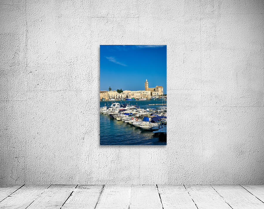 Apulia Puglia Italy. Trani. The seaport Wall Preview