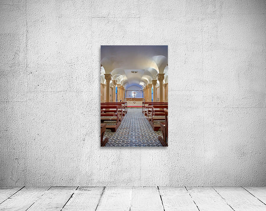 Apulia Puglia Salento Italy. Lecce. Cathedral Maria Santissima Assunta and Saint Orontius. The crypt Wall Preview