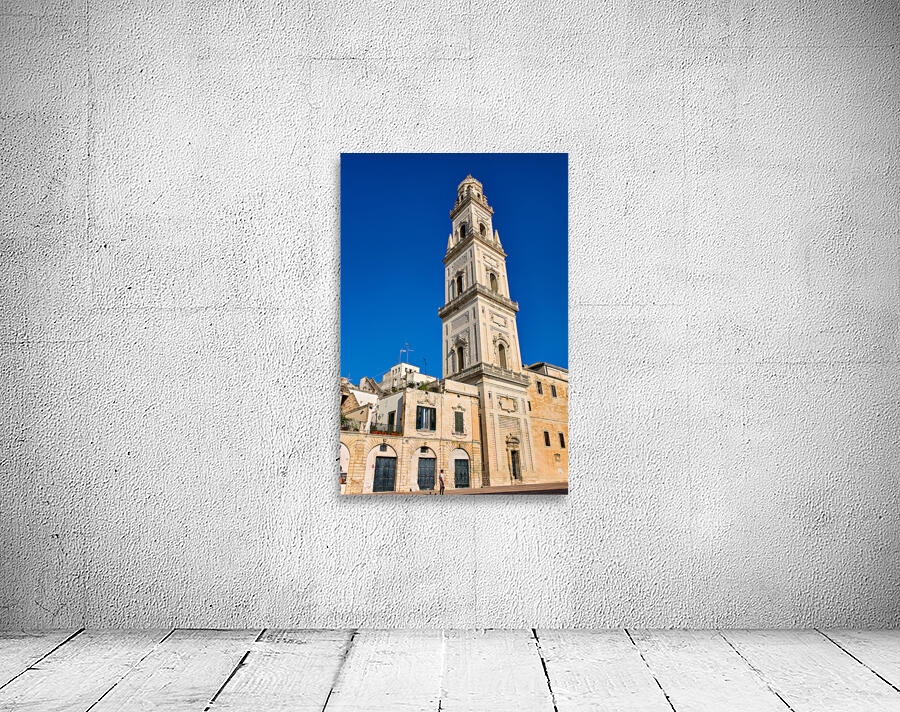 Apulia Puglia Salento Italy. Lecce. Cathedral Maria Santissima Assunta and Saint Orontius Wall Preview