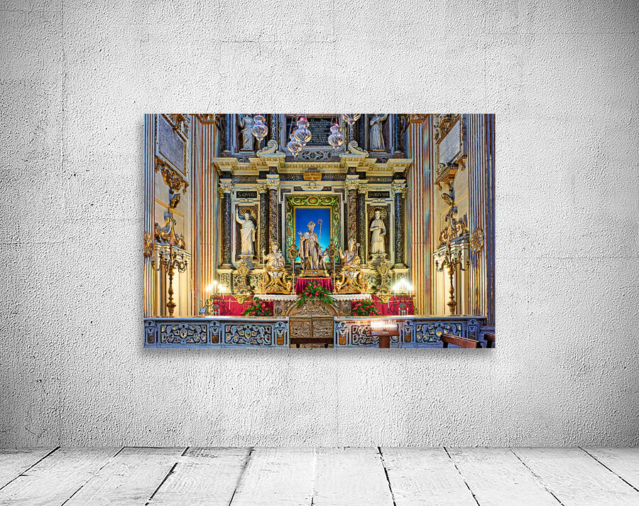 Apulia Puglia Salento Italy. Lecce. Cathedral Maria Santissima Assunta and Saint Orontius Wall Preview