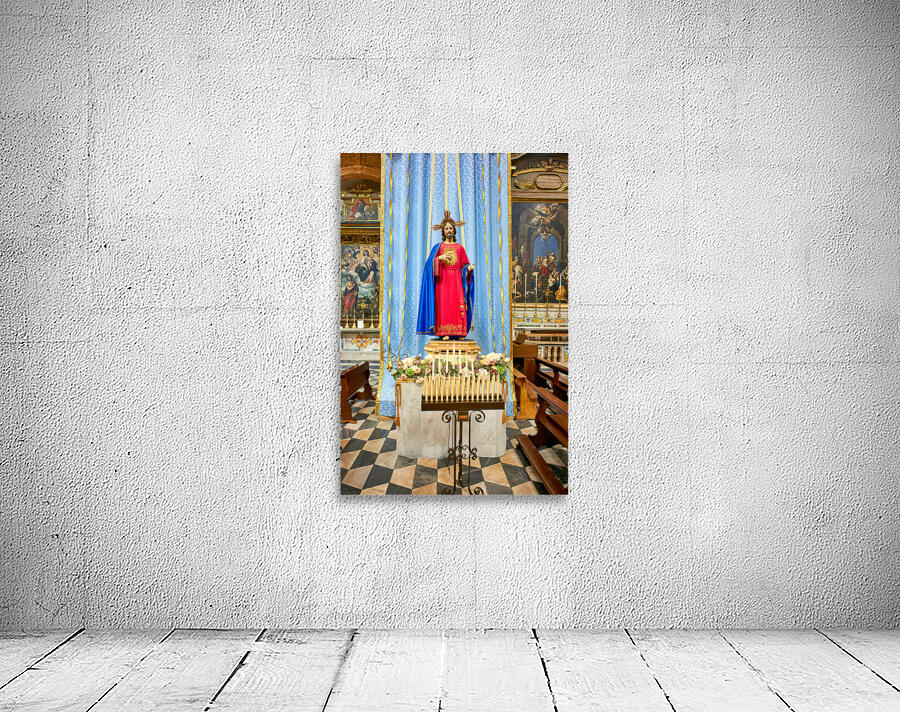 Salento. Apulia Puglia Italy. Gallipoli. The cathedral Wall Preview