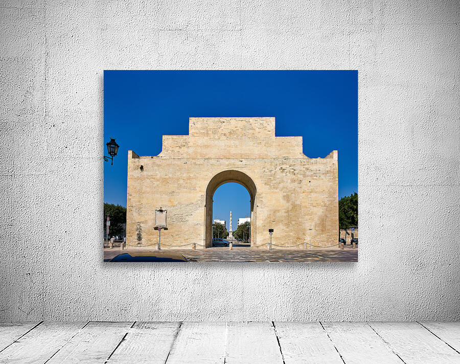 Apulia Puglia Salento Italy. Lecce. Porta Napoli Wall Preview