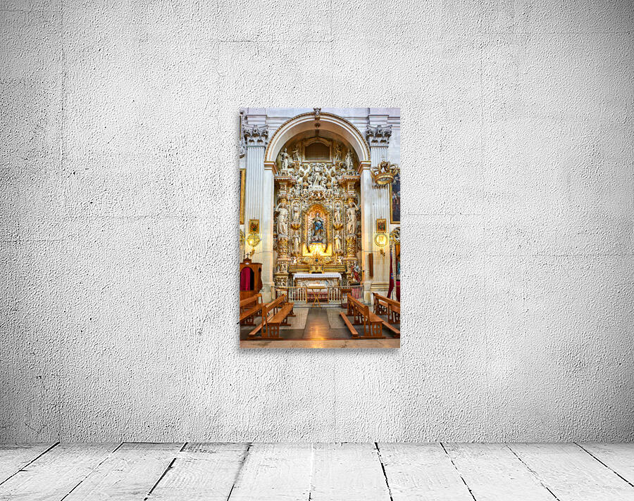 Apulia Puglia Salento Italy. Lecce. Santa Chiara church Wall Preview
