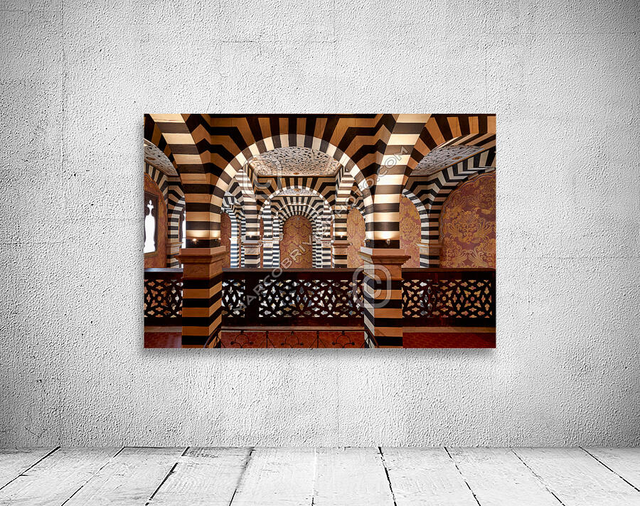 Bologna Italy. Rocchetta Mattei is a fortress located in the northern Apennines Wall Preview