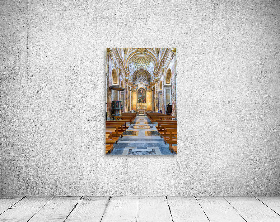 Rome Lazio Italy. The Church of St. Louis of the French is a Roman Catholic church Wall Preview