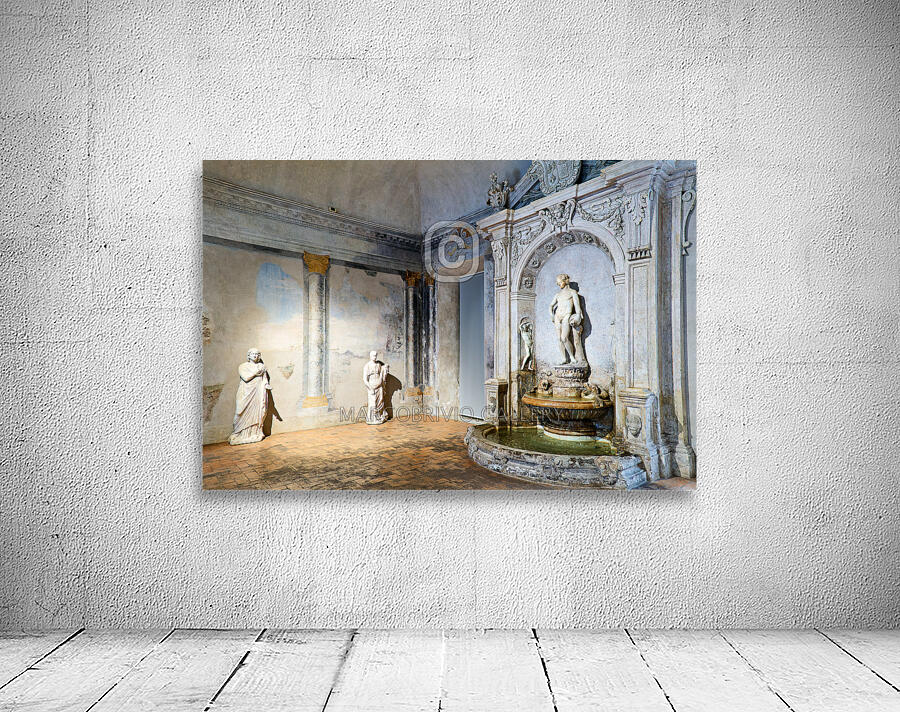 Rome Lazio Italy. The Galleria Nazionale dArte Antica or National Gallery of Ancient Art an art museum in Palazzo Barberini Wall Preview