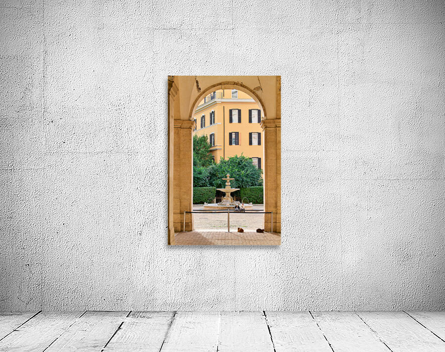 Rome Lazio Italy. The Galleria Nazionale dArte Antica or National Gallery of Ancient Art an art museum in Palazzo Barberini Wall Preview