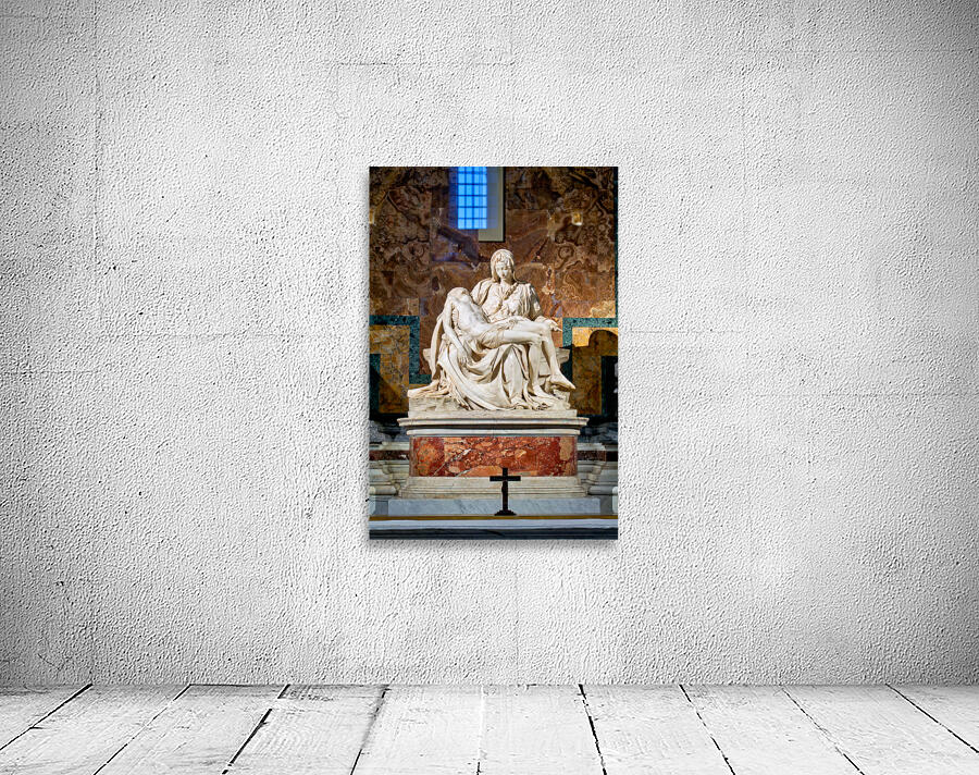 Rome Lazio Italy. Saint Peters Basilica in Saint Peters Square. The Pietà by Michelangelo Wall Preview
