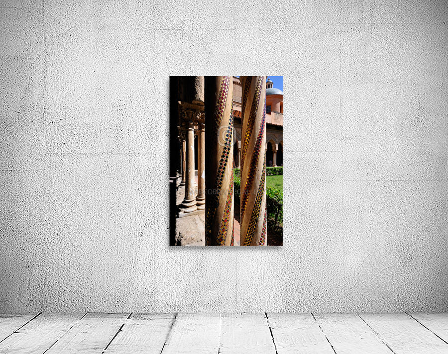Palermo Sicily Italy. Duomo di Monreale. The cloister Wall Preview