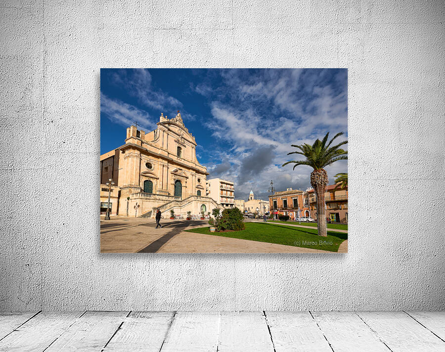 Chiesa Madre S. Bartolomeo. Ispica Sicily Italy Wall Preview
