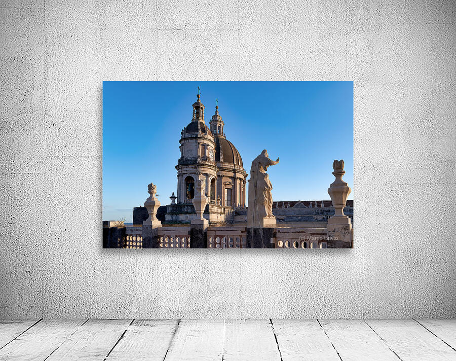 Metropolitan Cathedral of Saint Agatha Duomo Catania Sicily Italy Wall Preview