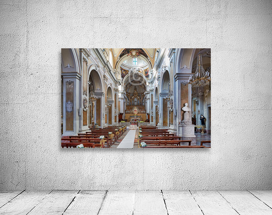 Basilica della Collegiata. Catania Sicily Italy Wall Preview