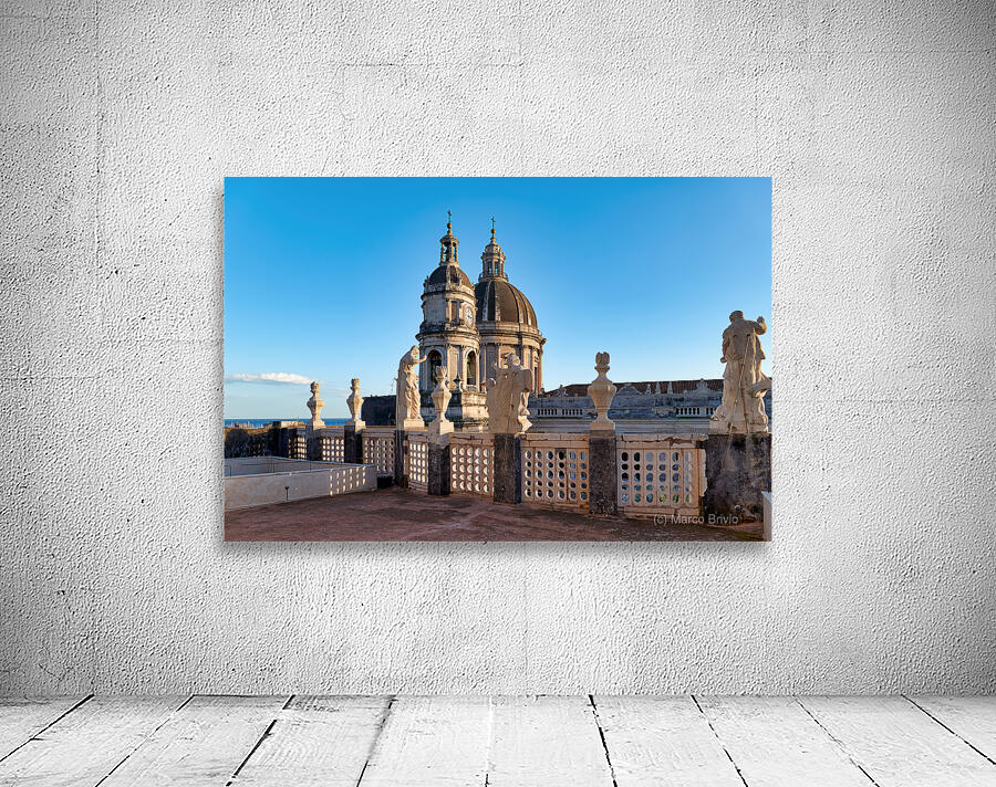 Metropolitan Cathedral of Saint Agatha Duomo Catania Sicily Italy Wall Preview