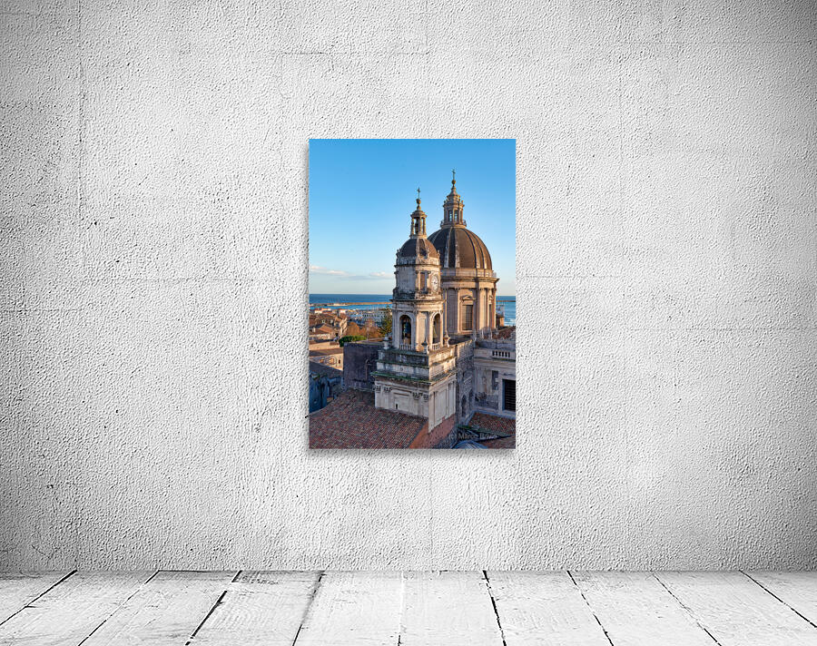 Metropolitan Cathedral of Saint Agatha Duomo Catania Sicily Italy Wall Preview