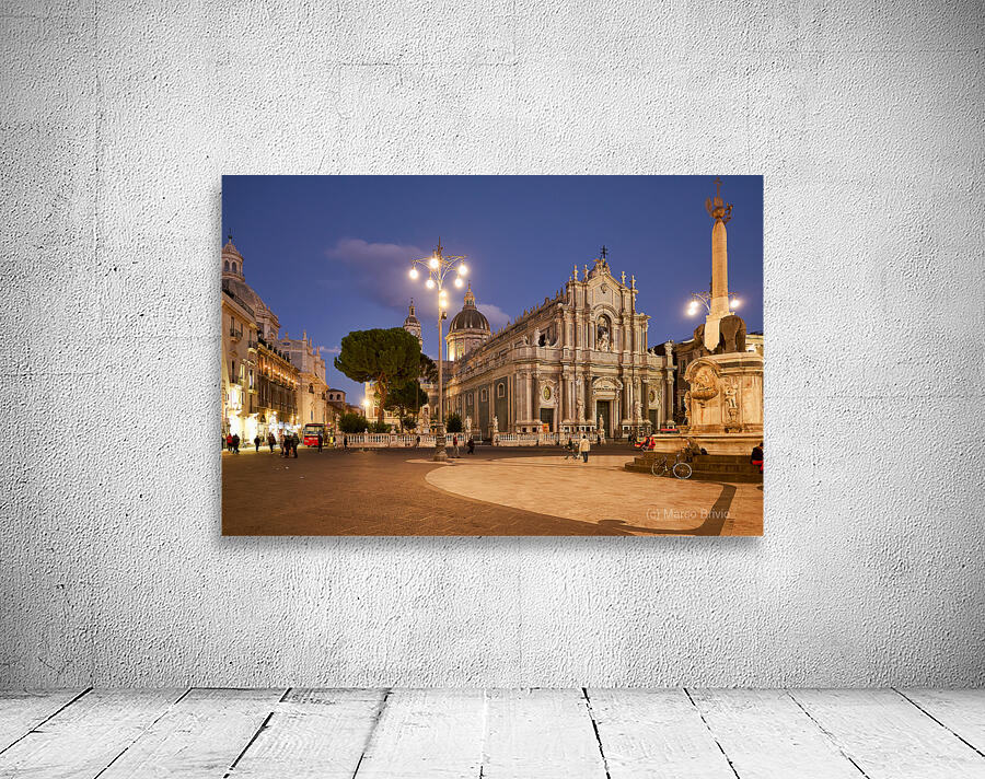 Metropolitan Cathedral of Saint Agatha Duomo Catania Sicily Italy Wall Preview