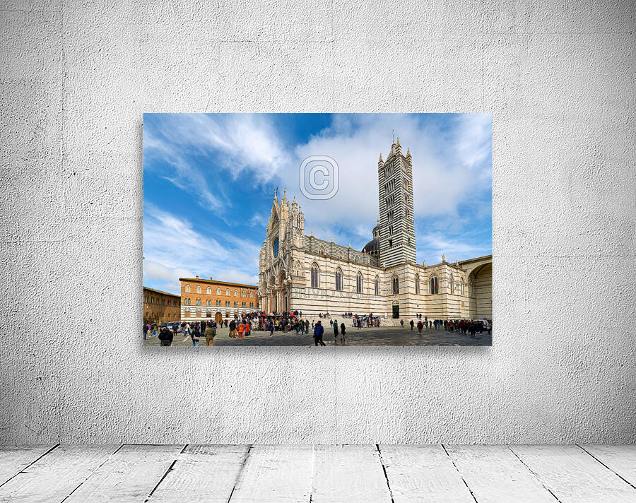 Siena Tuscany Italy. The Cathedral Wall Preview