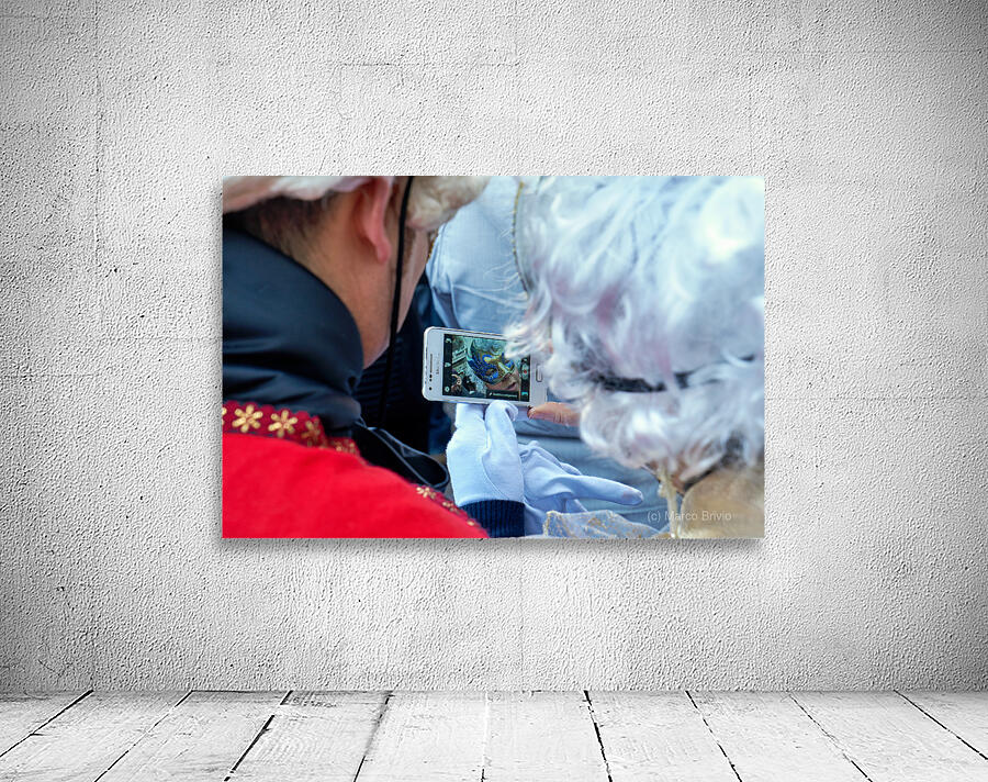 Venice Italy. The Carnival Wall Preview