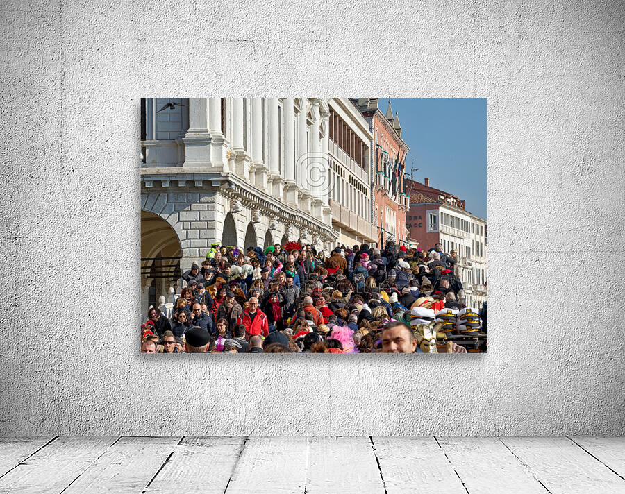 Venice Italy. The Carnival Wall Preview